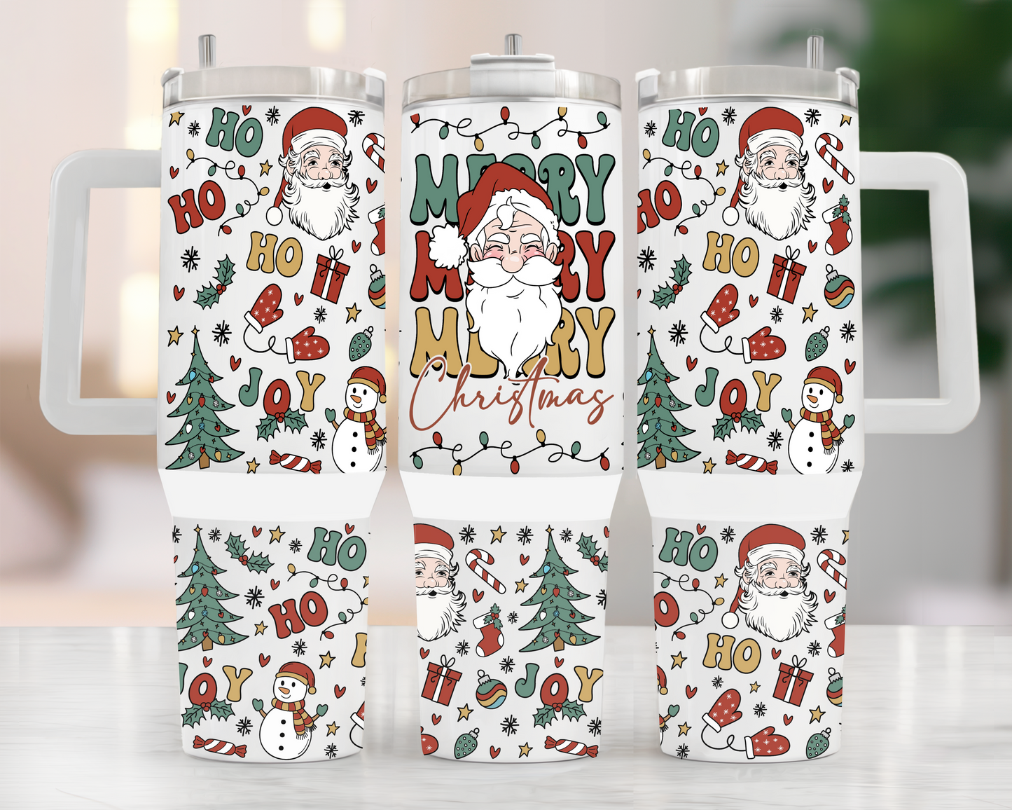 Merry Christmas 40oz Tumbler