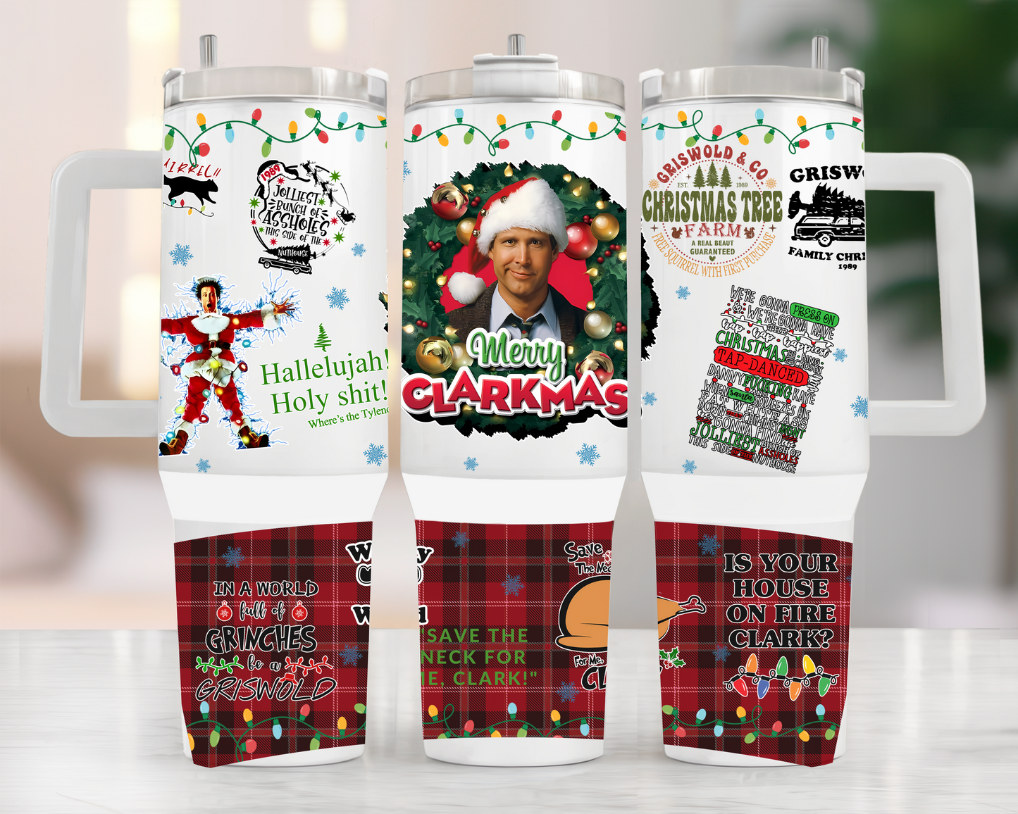 Merry Clarkmas 40oz Tumbler