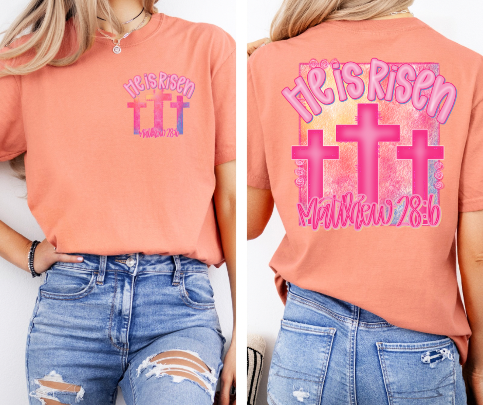 He is Risen Crosses