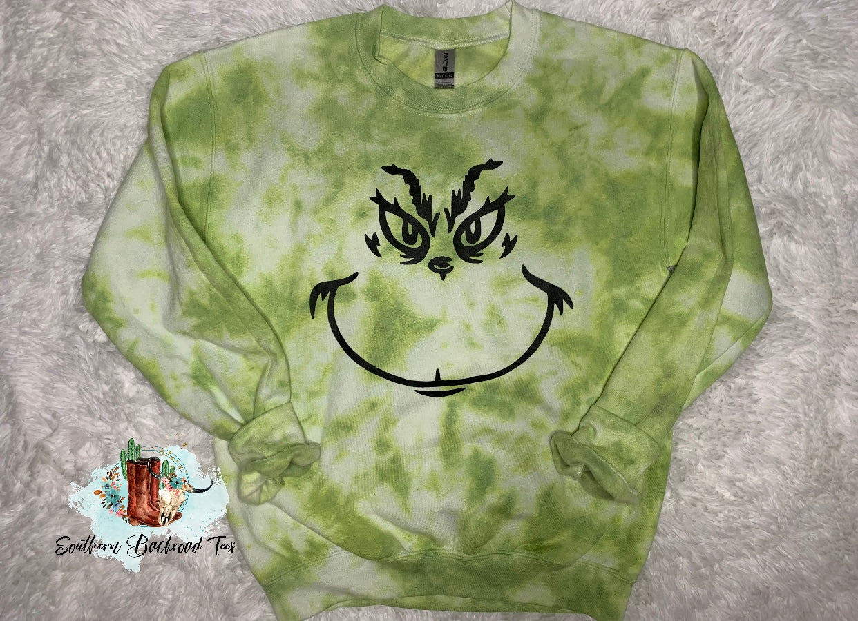 Grinch Tie Dye