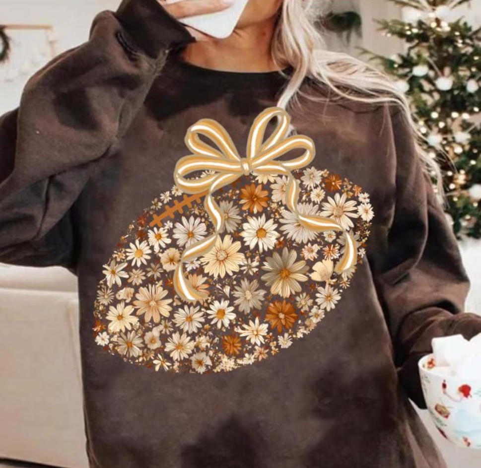 Floral Fall Football