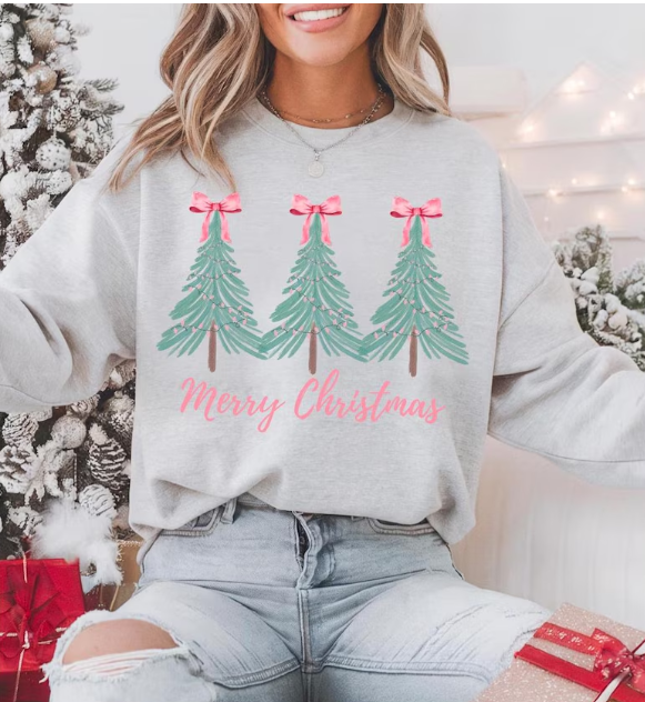 WHOLESALE Pink Merry Christmas Shirt