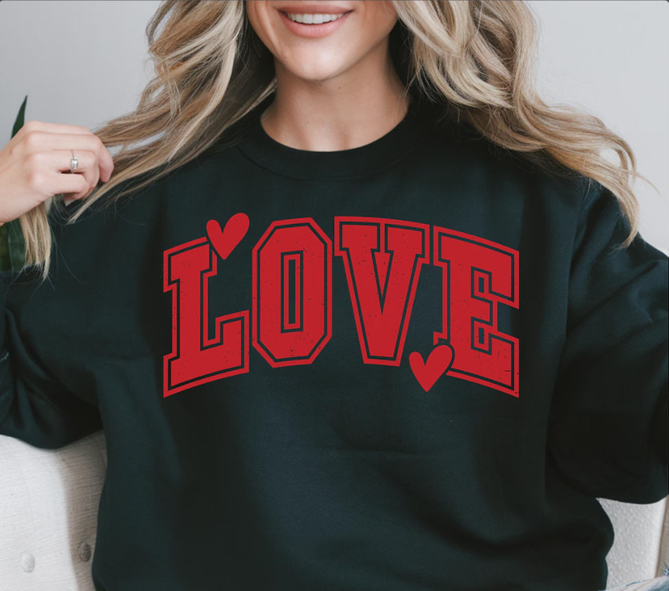 Love Valentines Sweatshirt