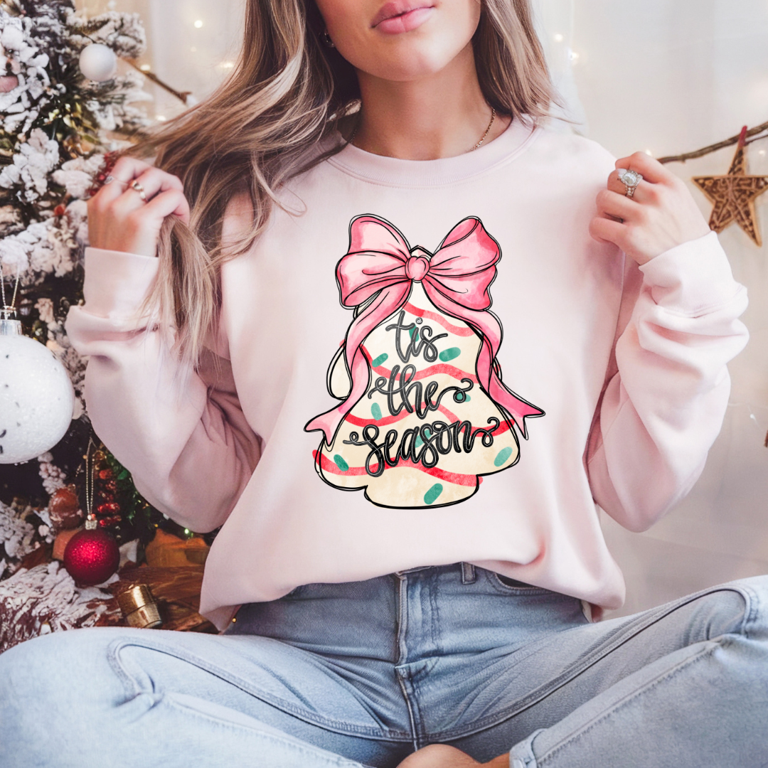 Tis the Season Snack Christmas Sweatshirt
