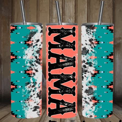 Western Mama tumbler
