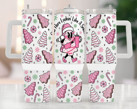 WHOLESALE Out Here Lookin' Like A Snack Christmas 40oz Tumbler