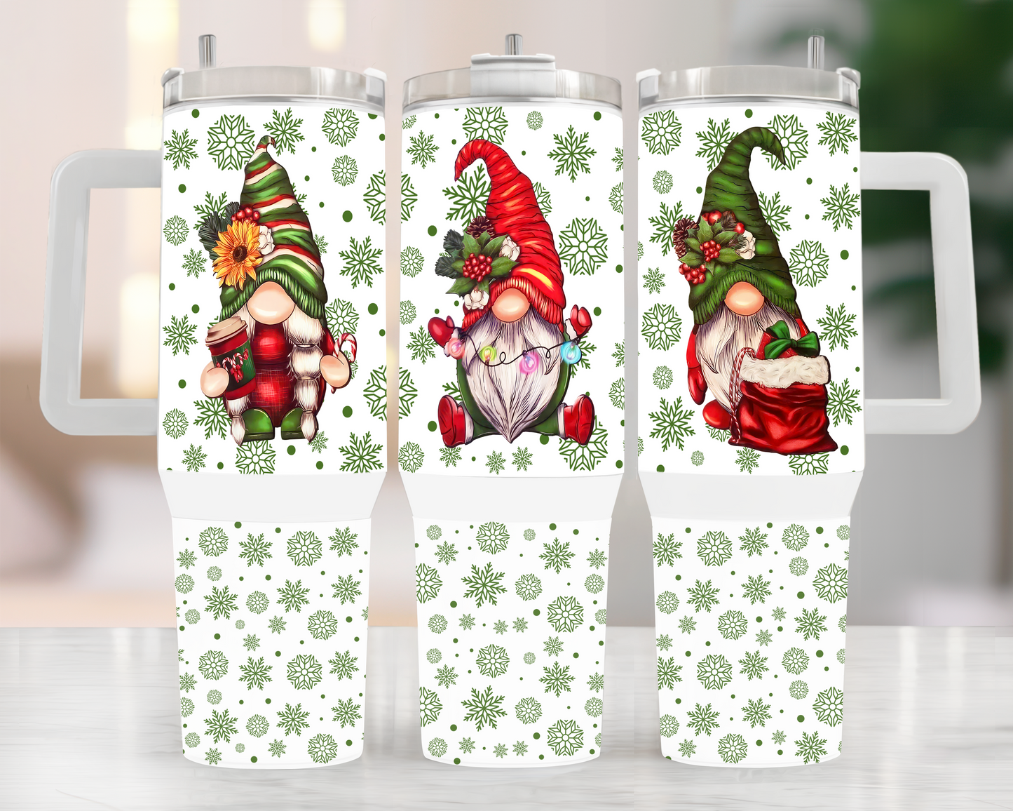 Christmas Gnome 40oz Tumbler