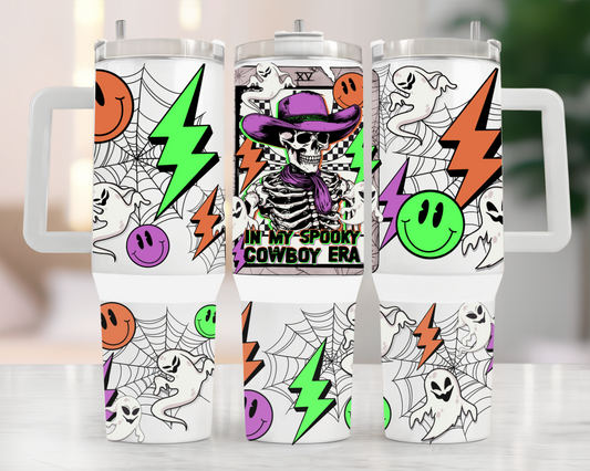 WHOLESALE Cowboy Era Halloween 40oz