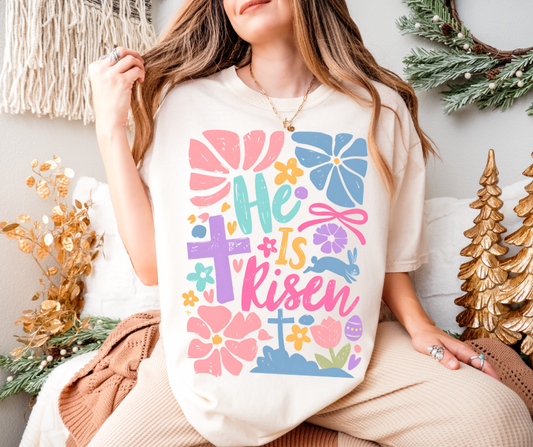 He is Risen Retro Easter Shirt