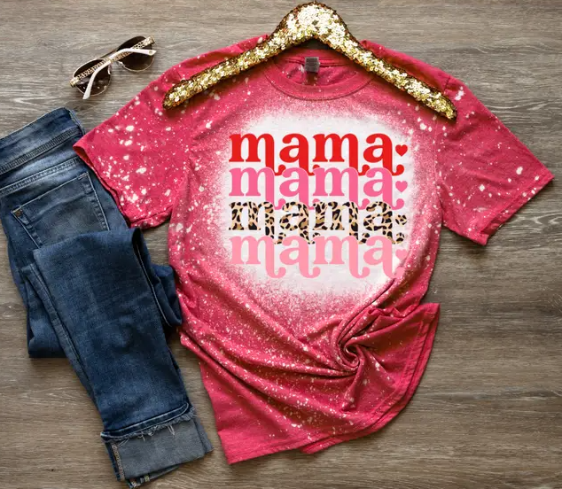 Mama Valentine Bleached Shirt