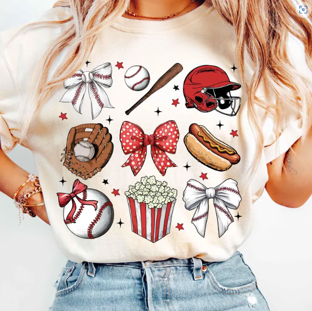 WHOLESALE Retro Baseball Coquette