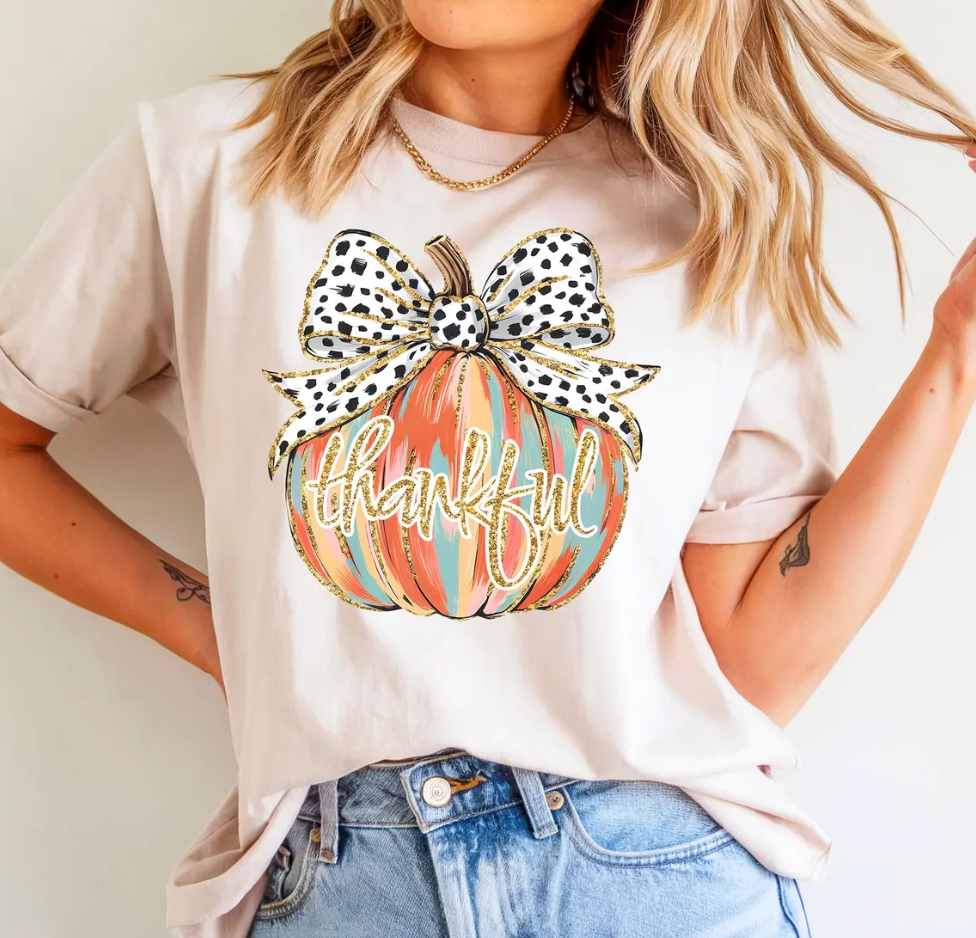 Thankful Pumpkin Shirt