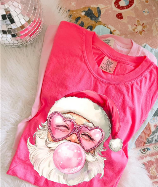 Bubblegum Santa Shirt
