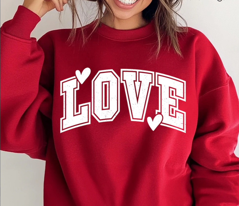 Love Valentines Sweatshirt