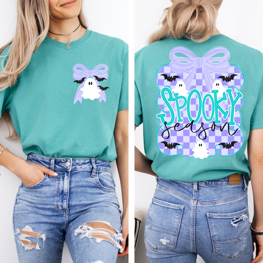 Spooky Season Purple Tee