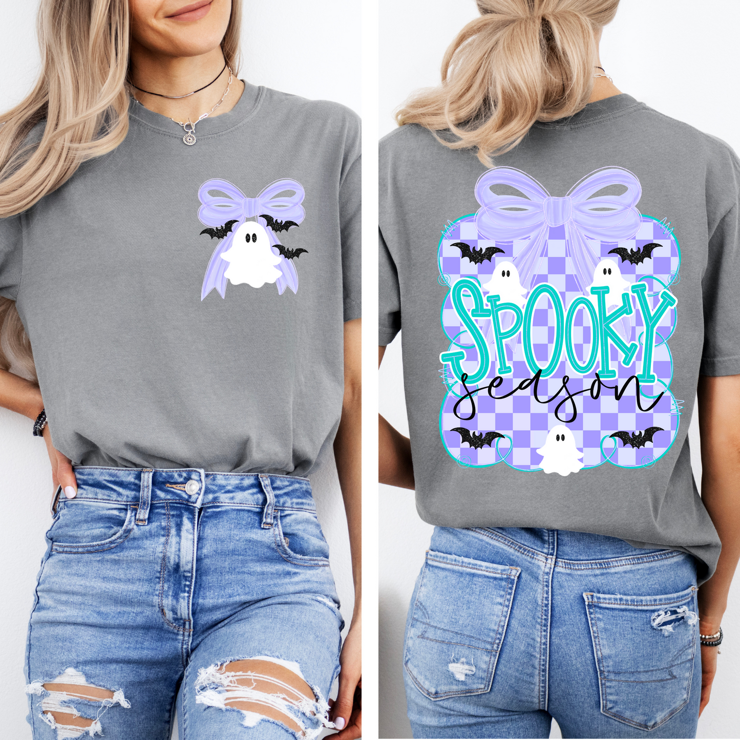 Spooky Season Purple Tee