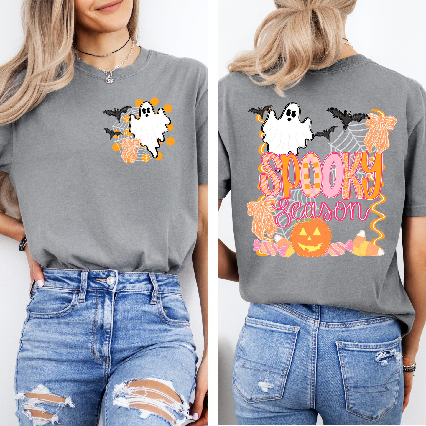 Spooky Season Orange Tee