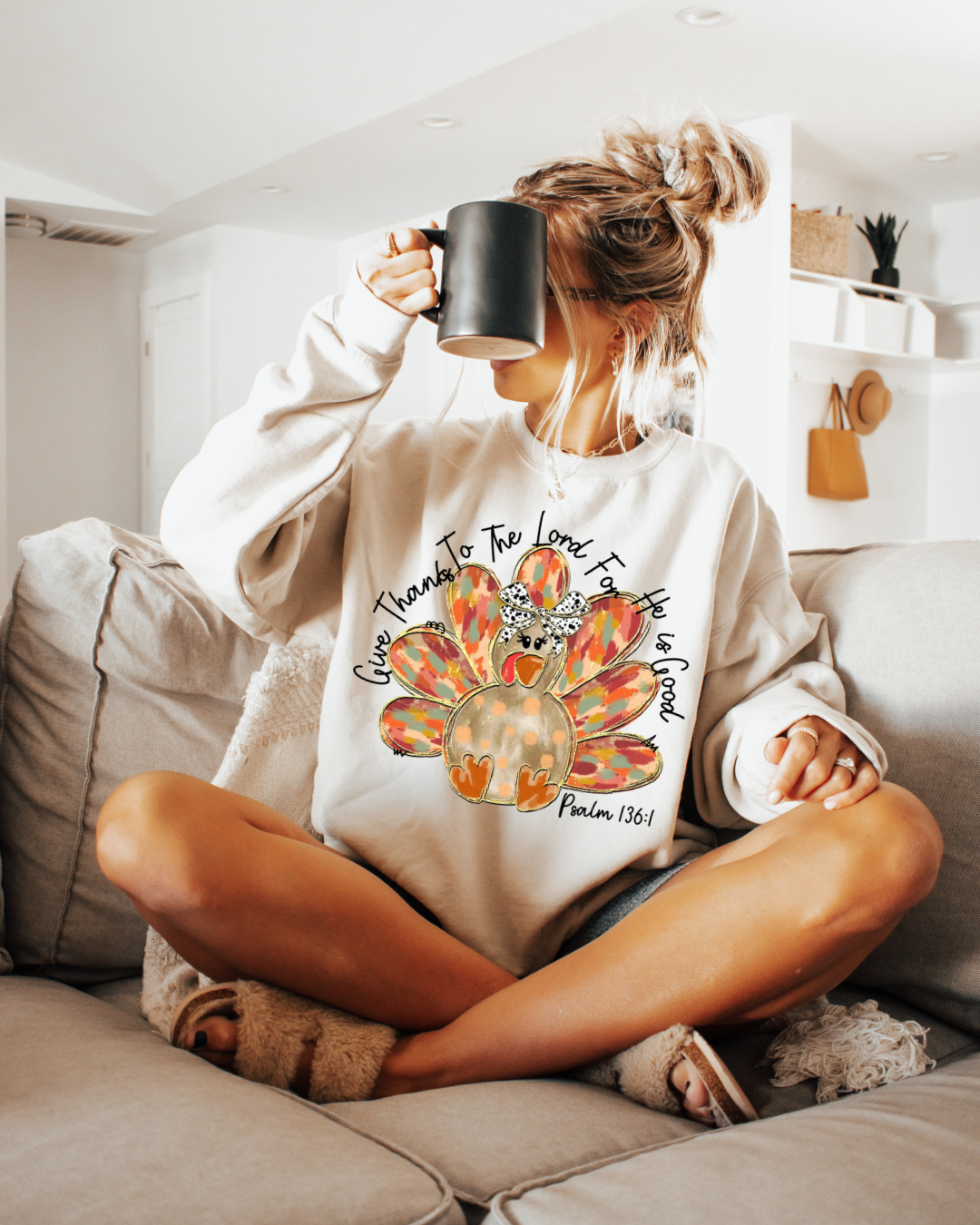 WHOLESALE Give Thanks to the Lord Sweatshirt