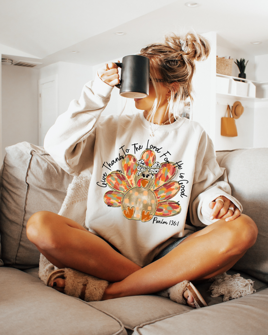 WHOLESALE Give Thanks to the Lord Sweatshirt
