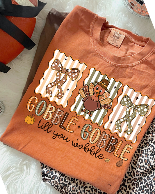 WHOLESALE Gobble til you Wobble Shirt
