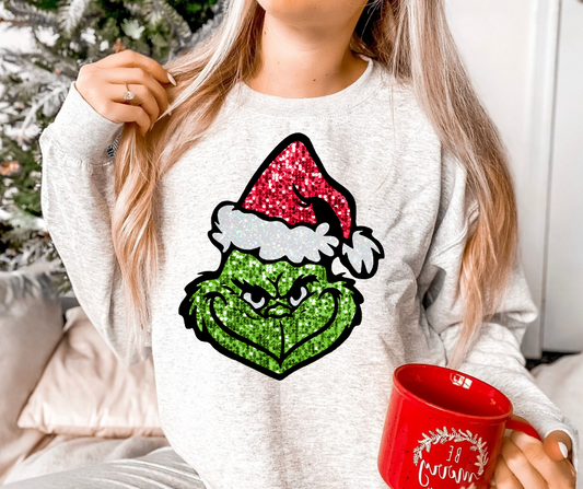Faux Sequin GR*  Sweatshirt