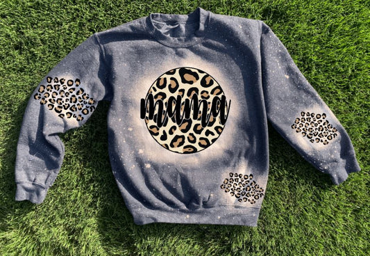 WHOLESALE Mama Leopard Sweatshirt