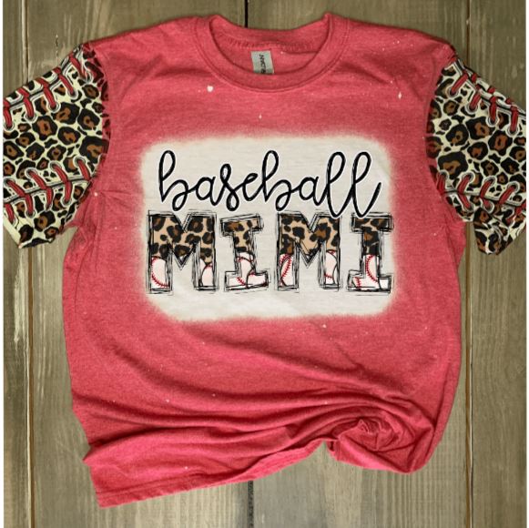 Baseball Mimi with printed sleeves