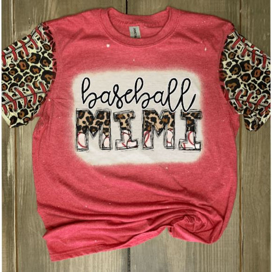 Baseball Mimi with printed sleeves