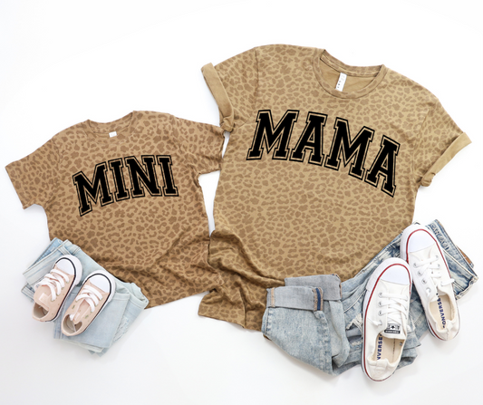 Mama & Mini Leopard Tees