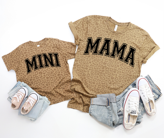WHOLESALE Mama & Mini Leopard Tees