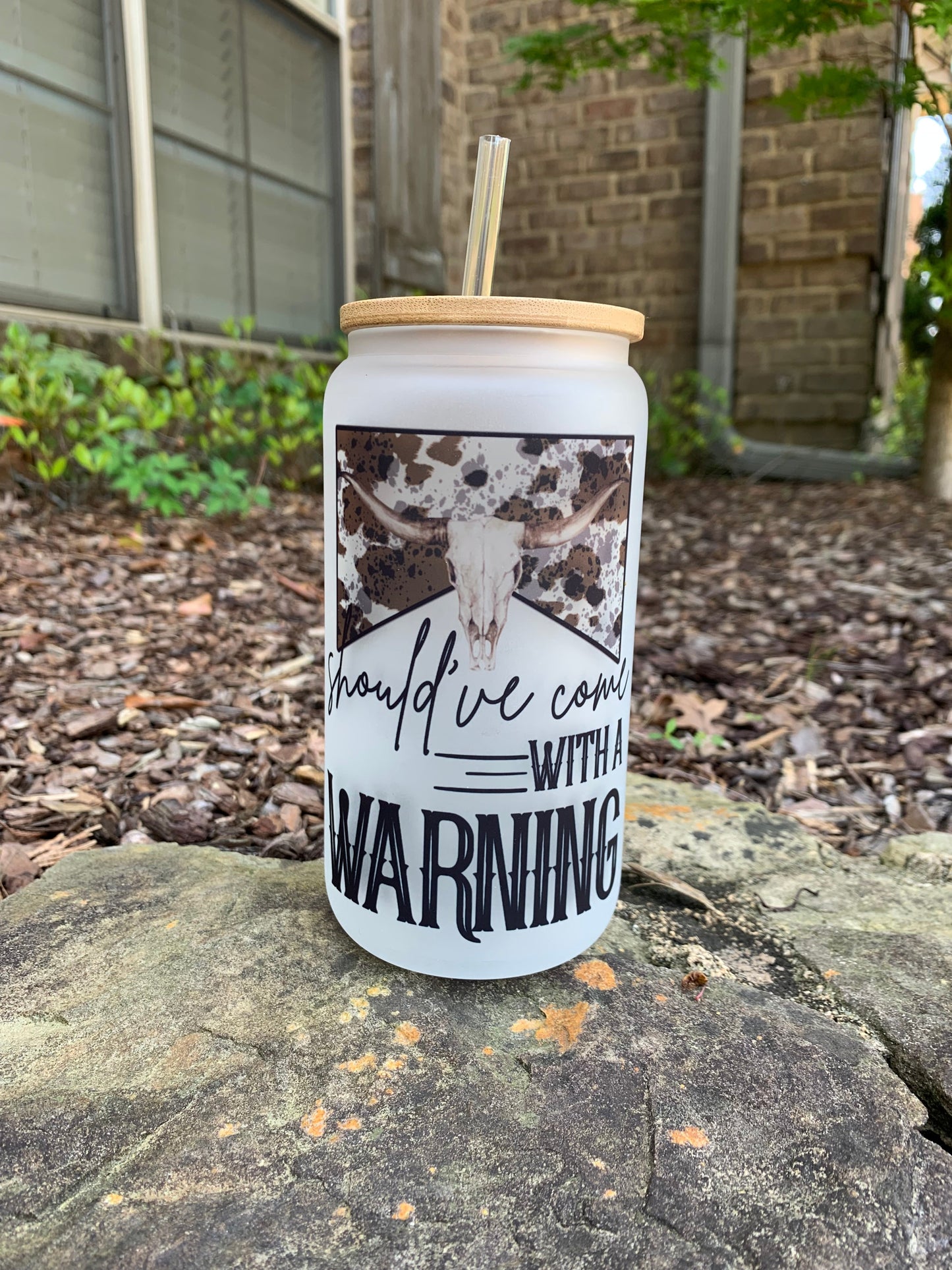 WHOLESALE Warning 16oz Tumbler